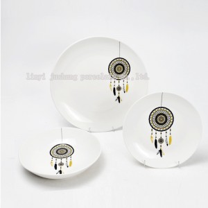 table ware-18piece porcelain coupe dinner set