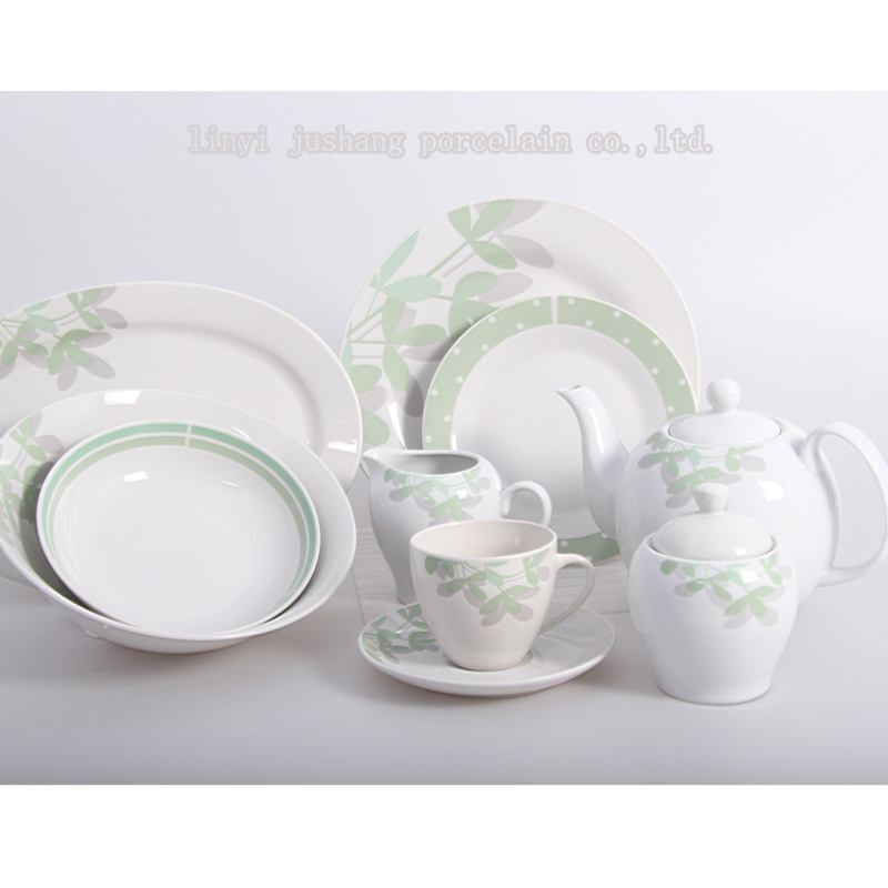 Several methods of making ceramic tableware